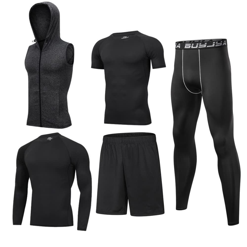 Men's Compression Training Set with Jacket & Pants