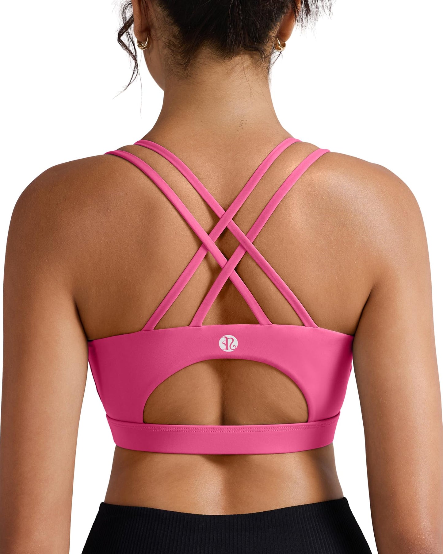 Women's Longline Criss-Cross Back Sports Bra