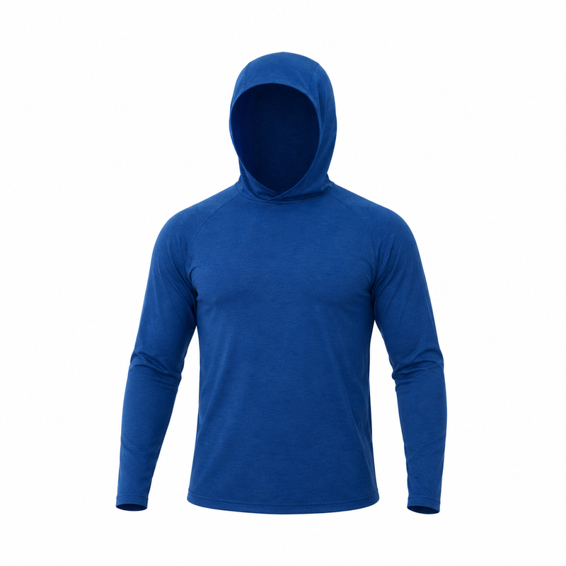 Men's UPF 50+ Sun Hoodie Long Sleeve Performance Top