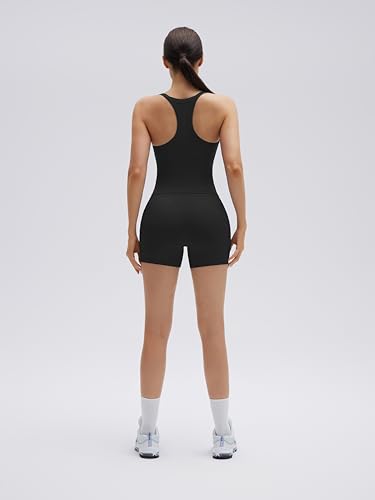 Women's Racerback Workout Set with Pocket Shorts