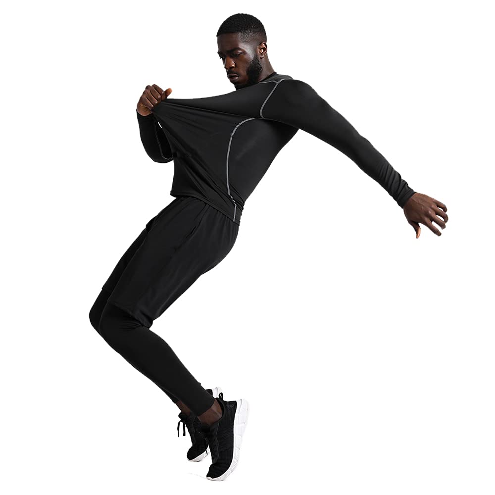 Men's Compression Training Set with Jacket & Pants