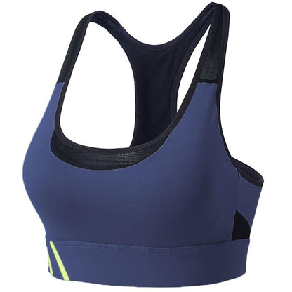 Women's Shockproof Push-Up Sports Bra Workout Top