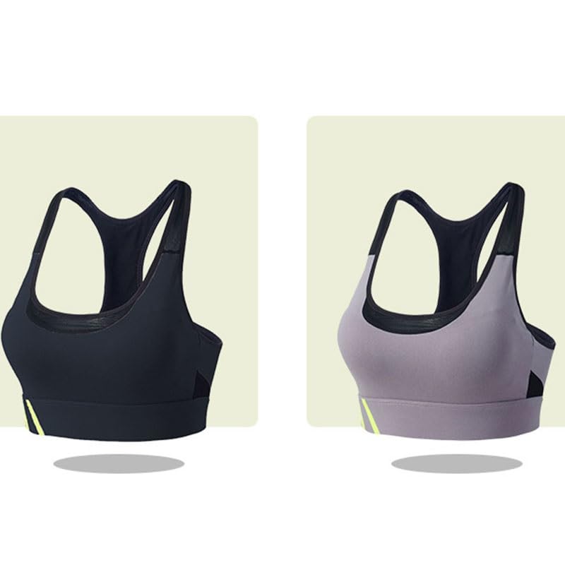 Women's Shockproof Push-Up Sports Bra Workout Top