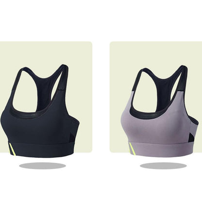 Women's Shockproof Push-Up Sports Bra Workout Top