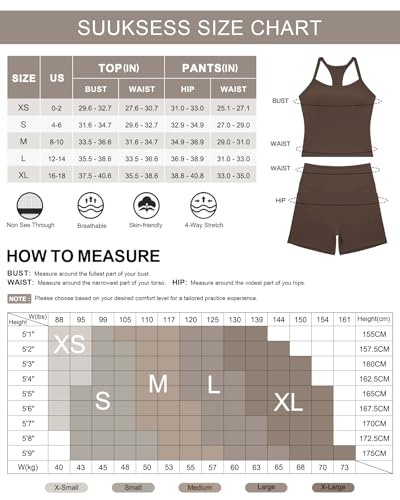 Women's Racerback Workout Set with Pocket Shorts
