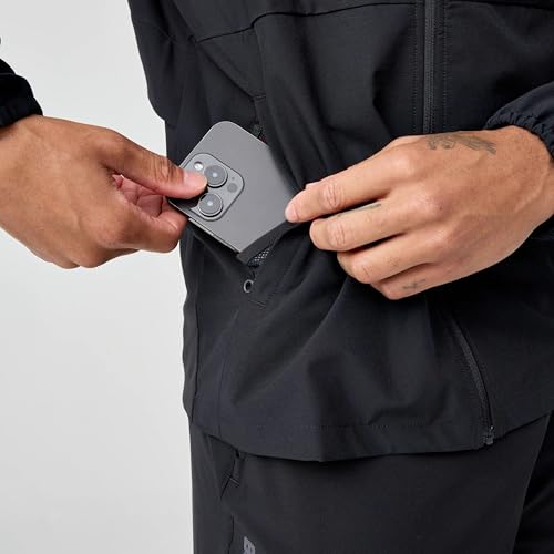 Men's Lightweight Windproof Running Jacket UPF 50+