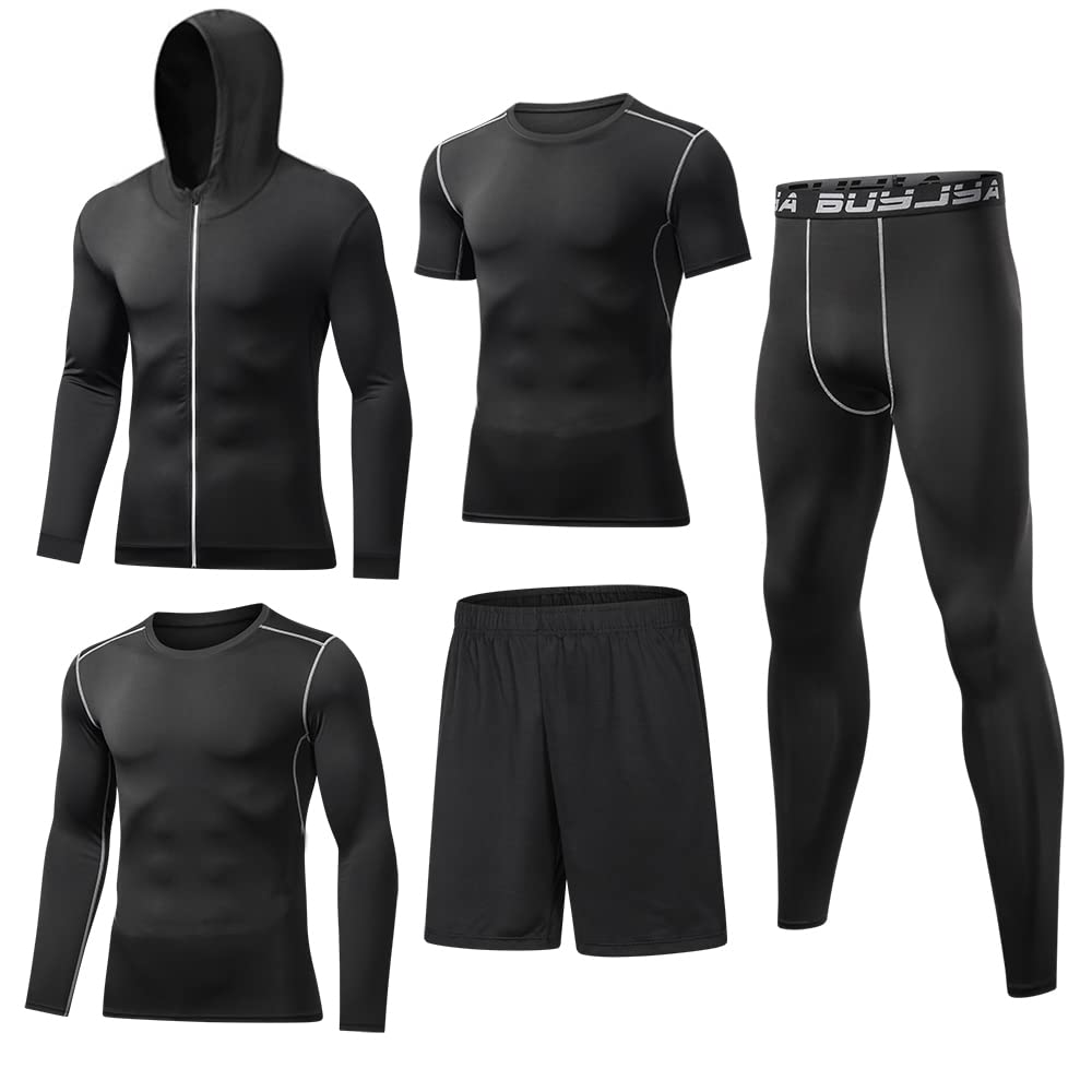 Men's Compression Training Set with Jacket & Pants