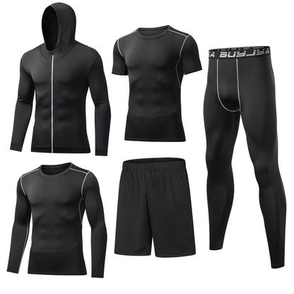 Men's Compression Training Set with Jacket & Pants