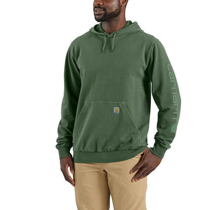 Men's Garment-Dyed Logo Crewneck Sweatshirt