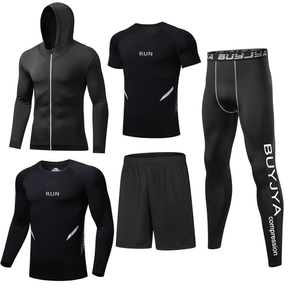 Men's Compression Training Set with Jacket & Pants