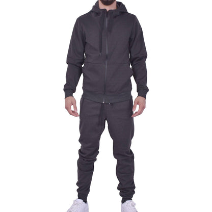 Men's Athletic Hoodie & Jogger Tracksuit Set