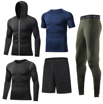 Men's Compression Training Set with Jacket & Pants