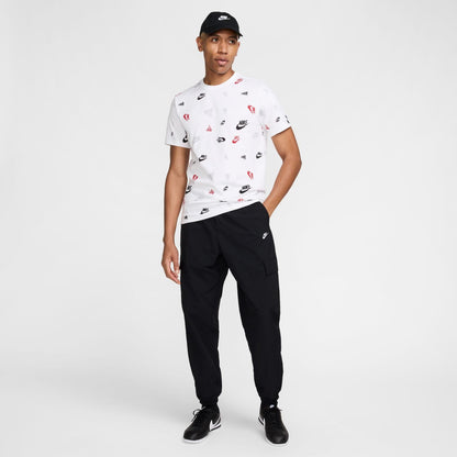 Men's Woven Cargo Pants with Utility Pockets