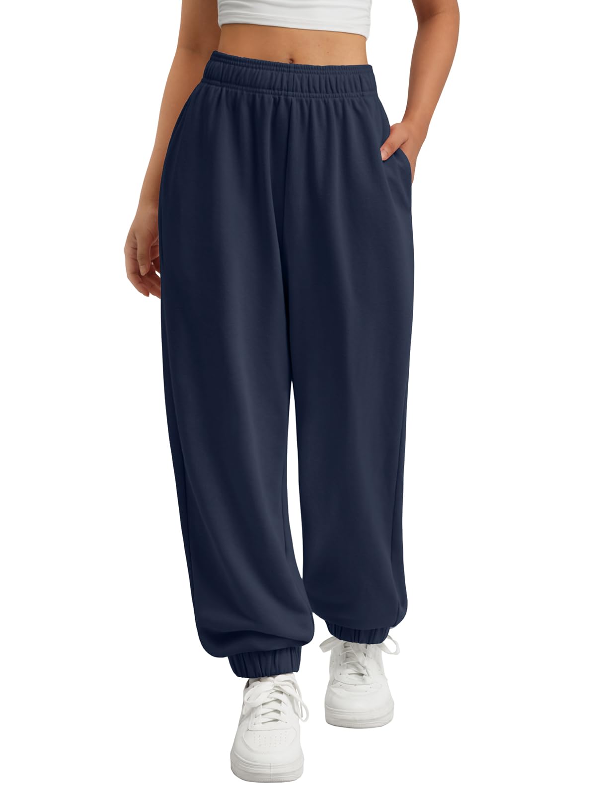 Women's High-Waisted Baggy Lounge Sweatpants