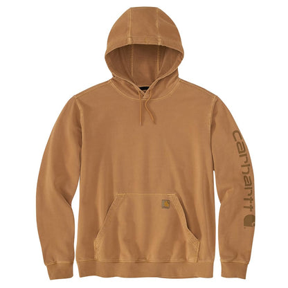 Men's Garment-Dyed Logo Crewneck Sweatshirt