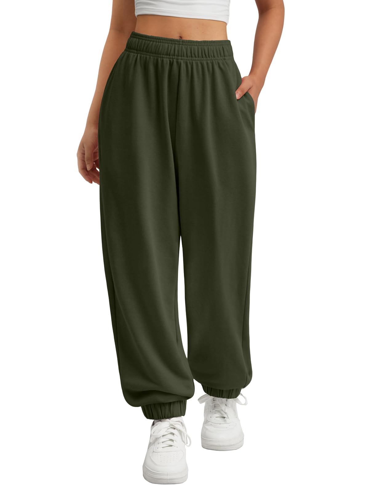 Women's High-Waisted Baggy Lounge Sweatpants