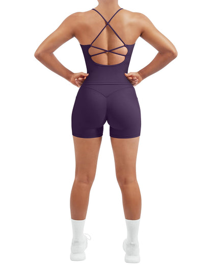 Women's Padded Workout Set with Control Leggings