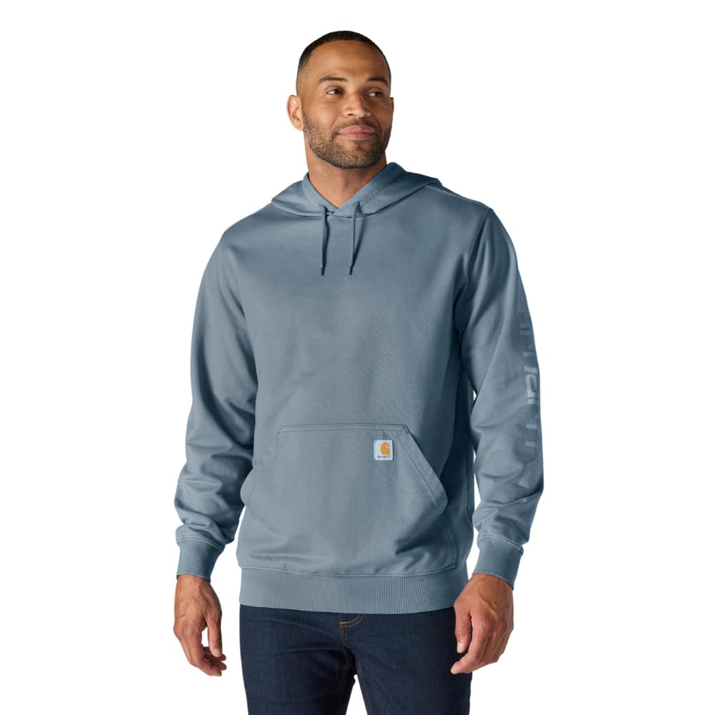 Men's Garment-Dyed Logo Crewneck Sweatshirt