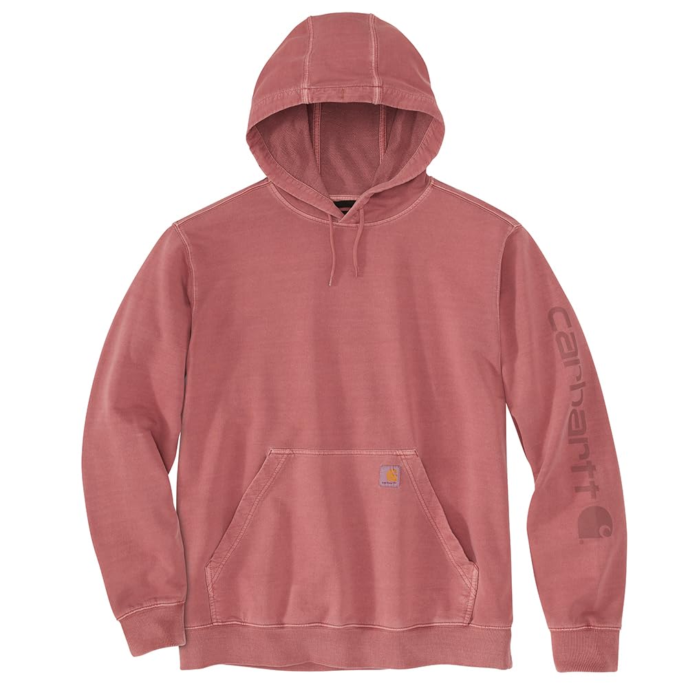 Men's Garment-Dyed Logo Crewneck Sweatshirt