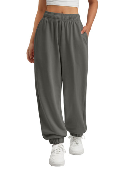 Women's High-Waisted Baggy Lounge Sweatpants