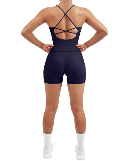 Women's Padded Workout Set with Control Leggings