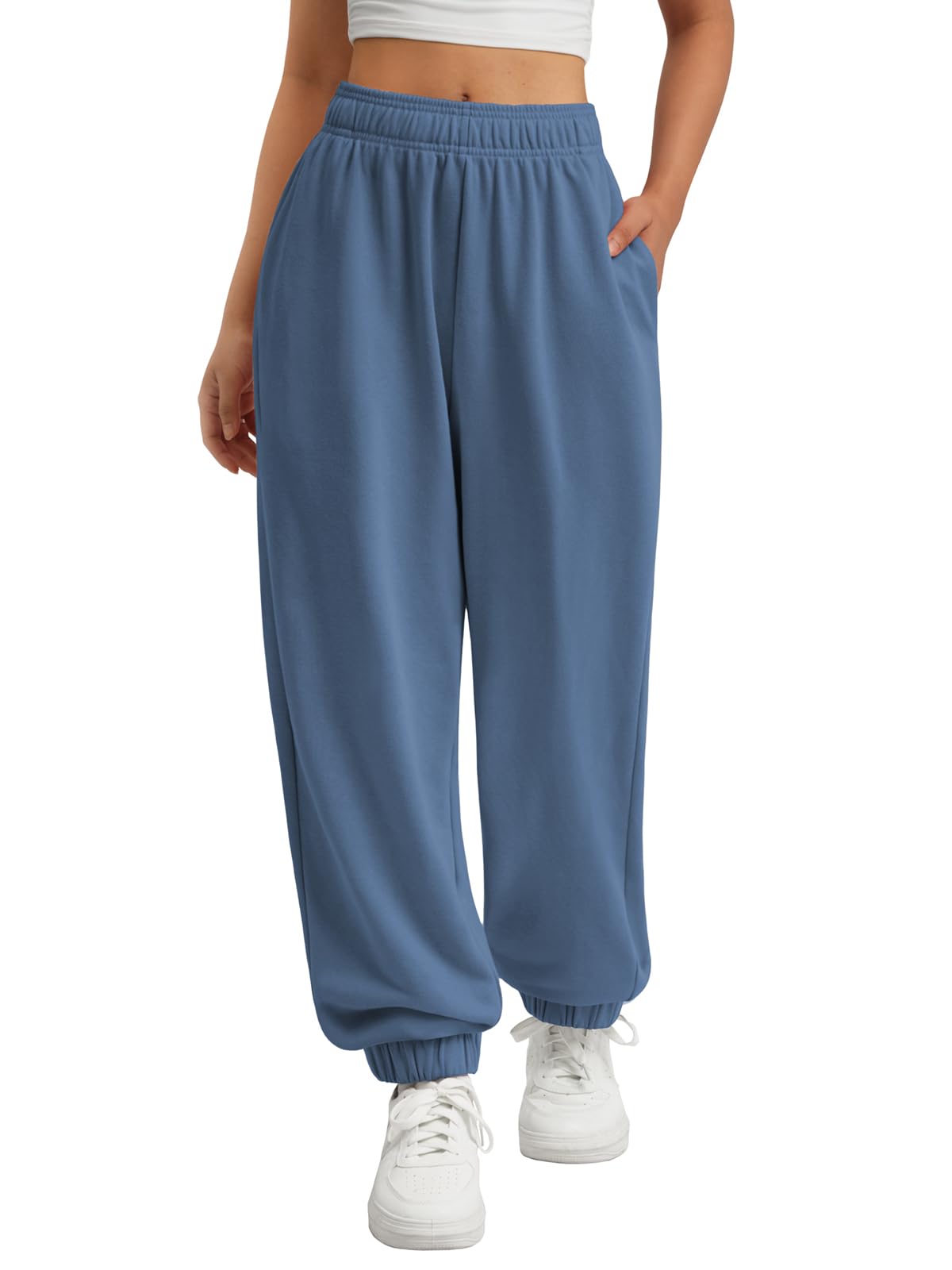 Women's High-Waisted Baggy Lounge Sweatpants