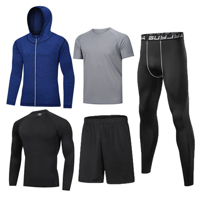 Men's Compression Training Set with Jacket & Pants