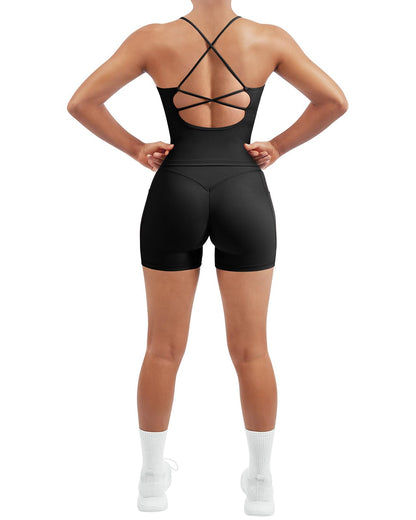 Women's Padded Workout Set with Control Leggings