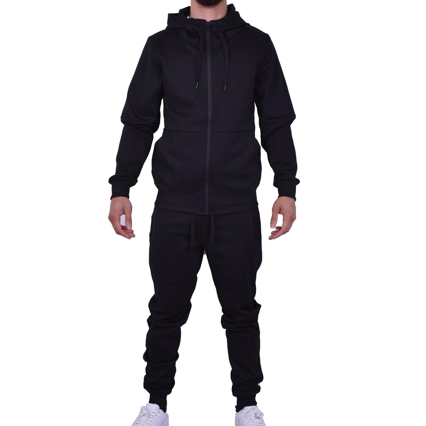 Men's Athletic Hoodie & Jogger Tracksuit Set