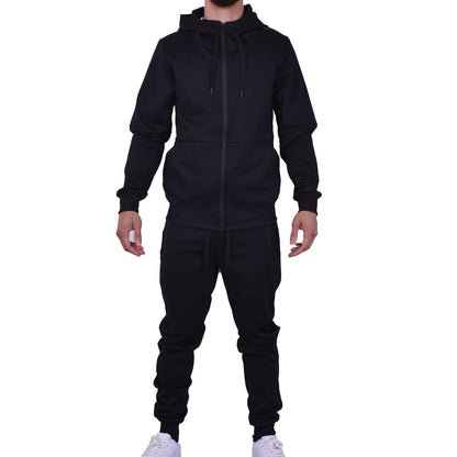Men's Athletic Hoodie & Jogger Tracksuit Set