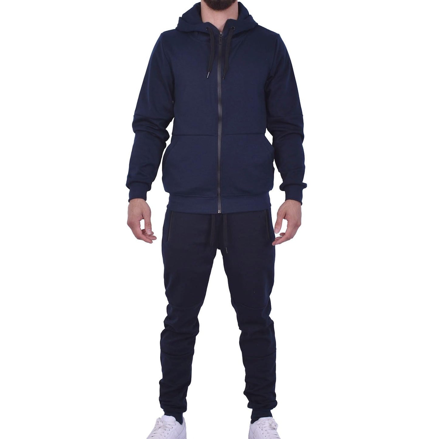 Men's Athletic Hoodie & Jogger Tracksuit Set
