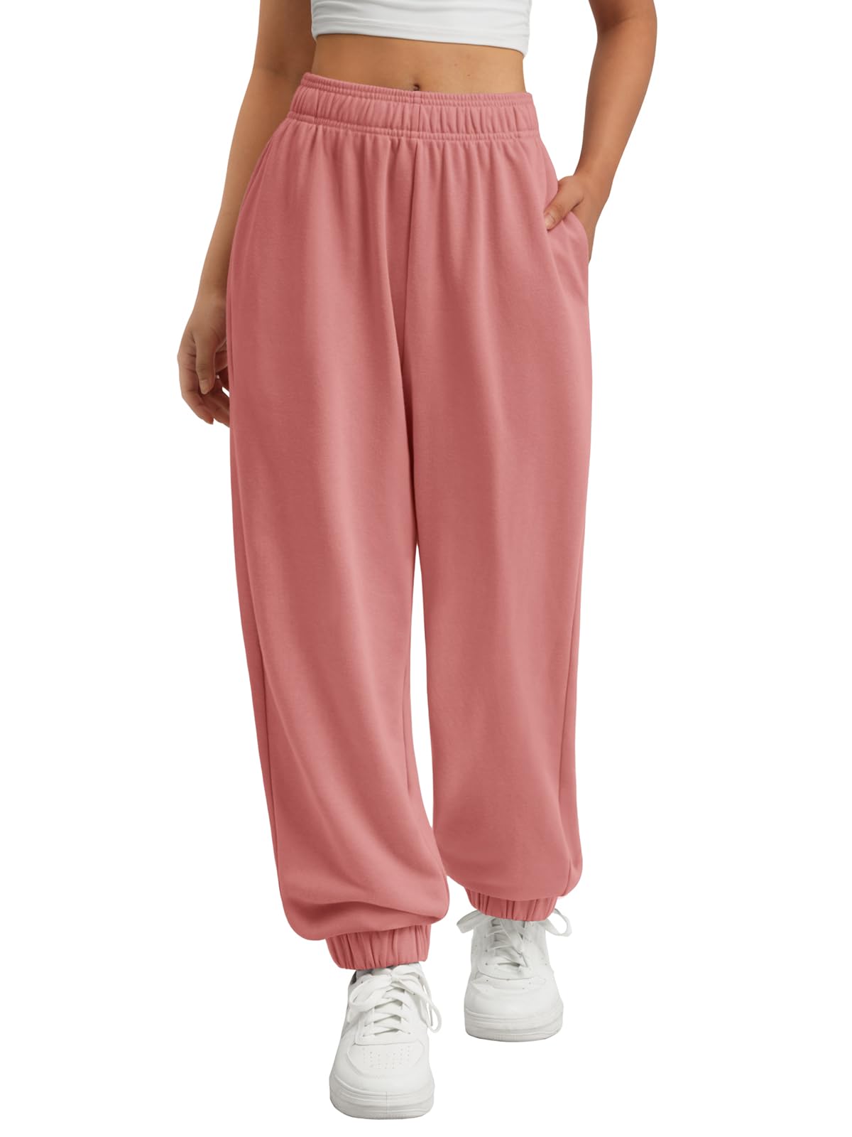 Women's High-Waisted Baggy Lounge Sweatpants