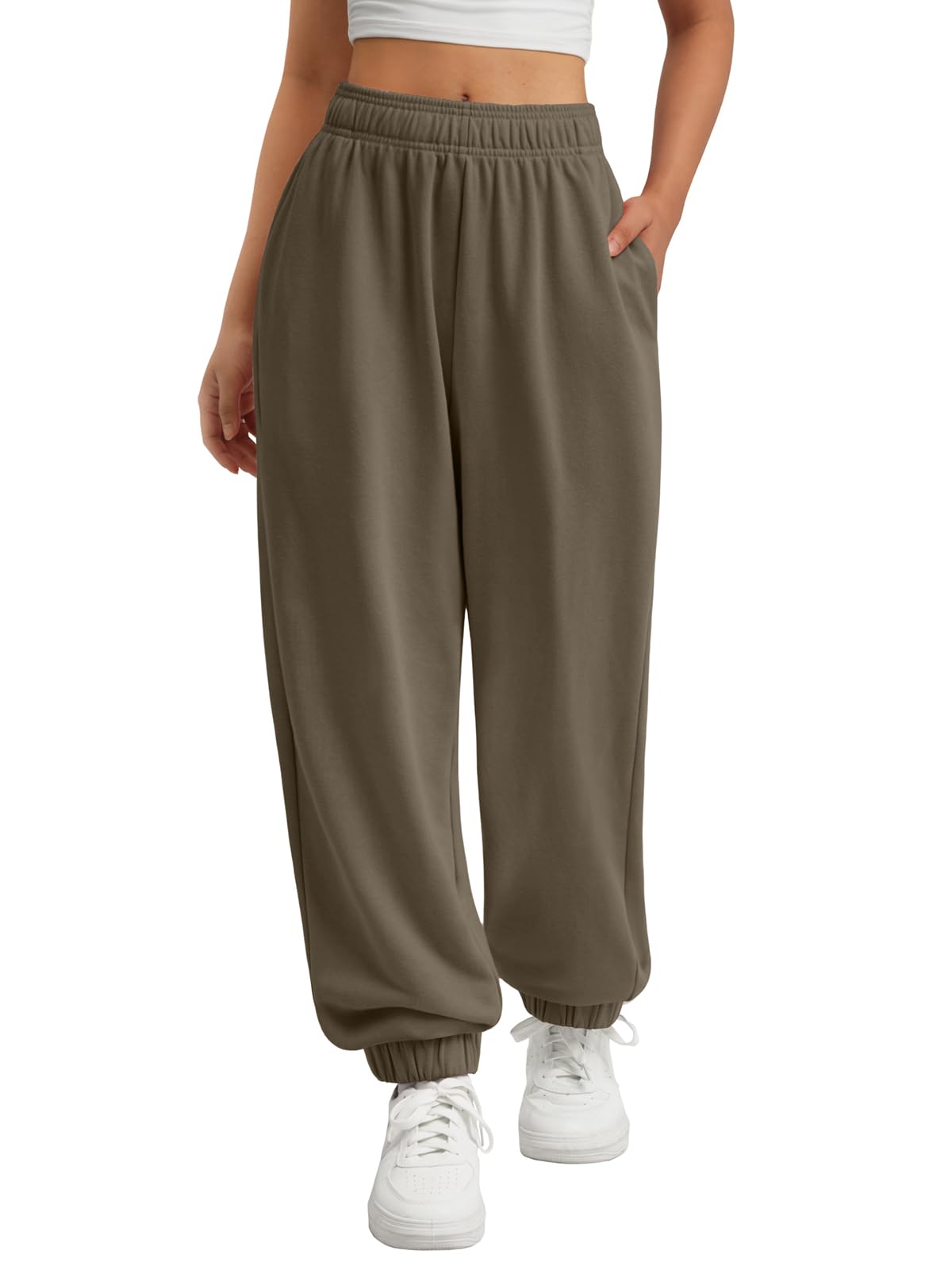 Women's High-Waisted Baggy Lounge Sweatpants