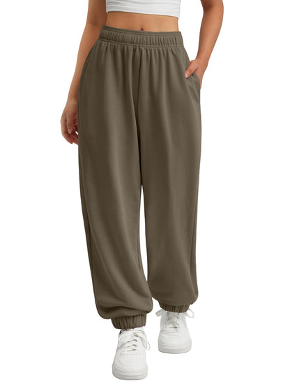 Women's High-Waisted Baggy Lounge Sweatpants
