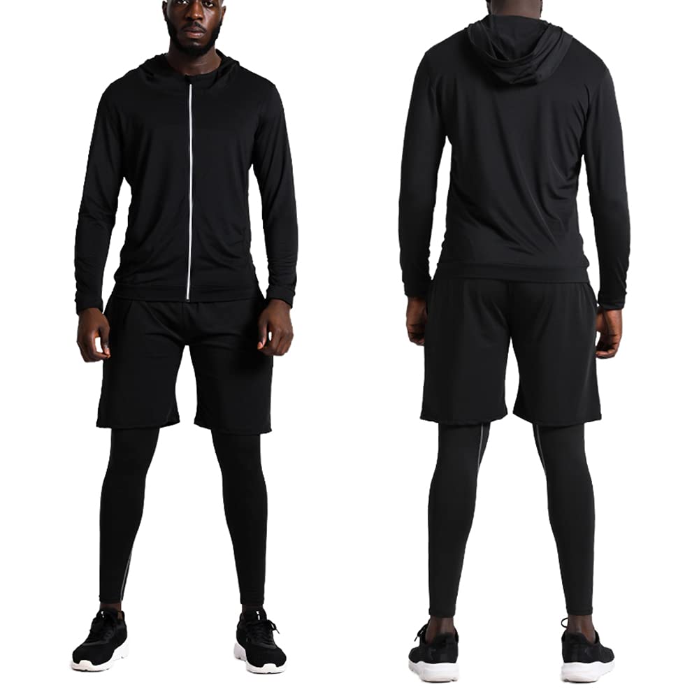 Men's Compression Training Set with Jacket & Pants