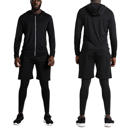 Men's Compression Training Set with Jacket & Pants