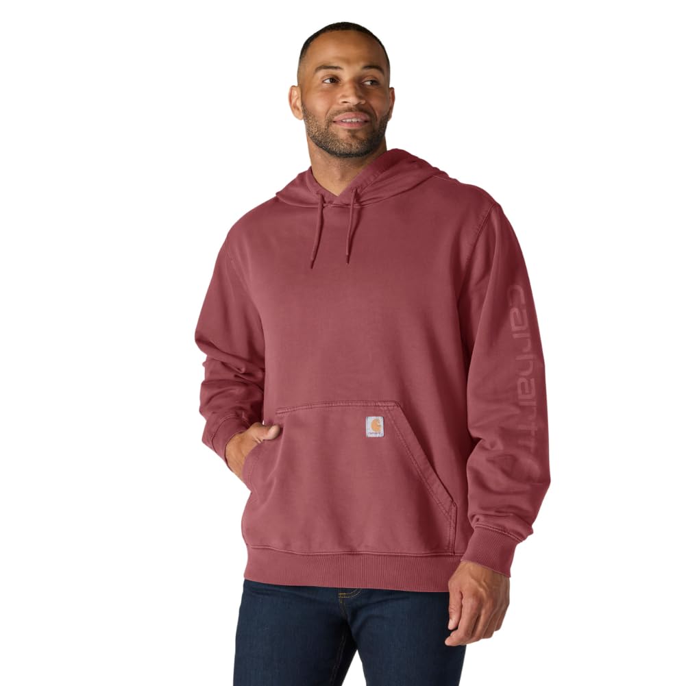 Men's Garment-Dyed Logo Crewneck Sweatshirt