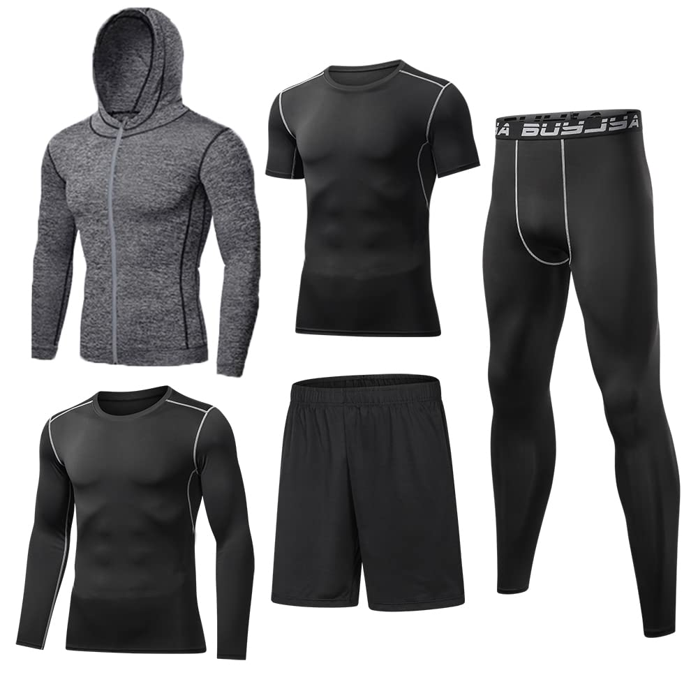 Men's Compression Training Set with Jacket & Pants