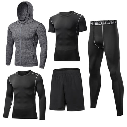 Men's Compression Training Set with Jacket & Pants