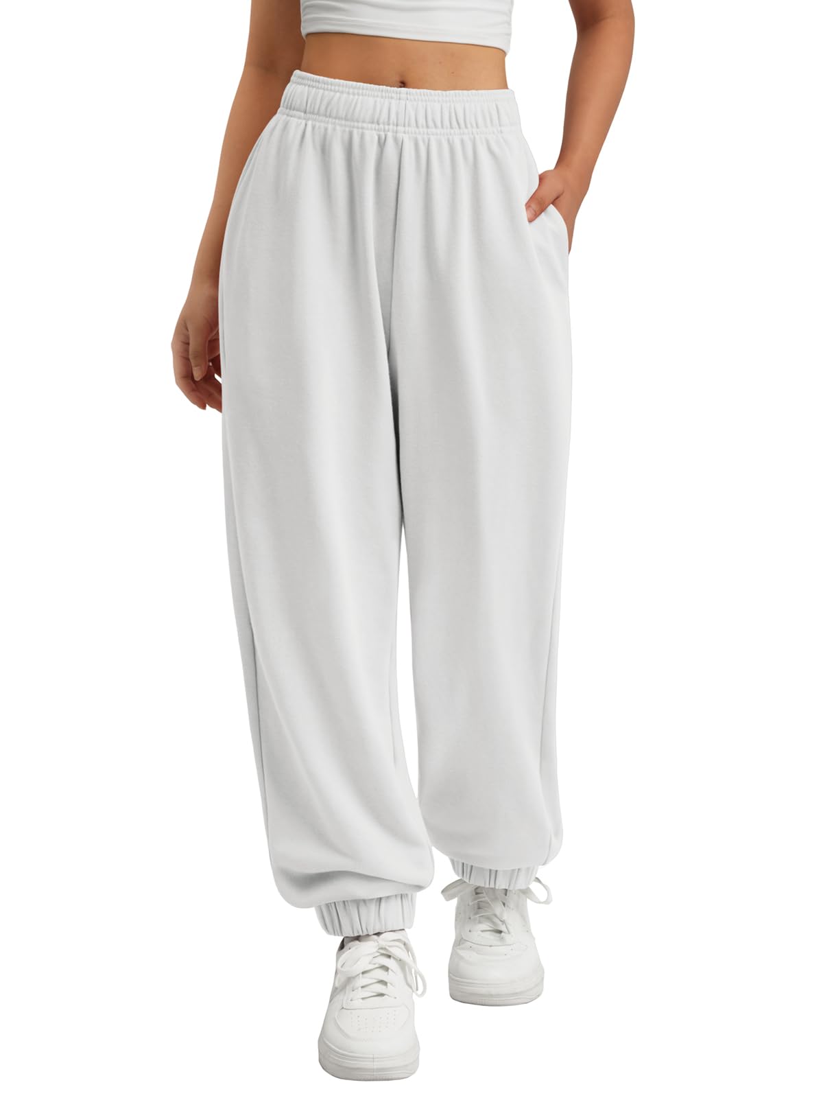 Women's High-Waisted Baggy Lounge Sweatpants