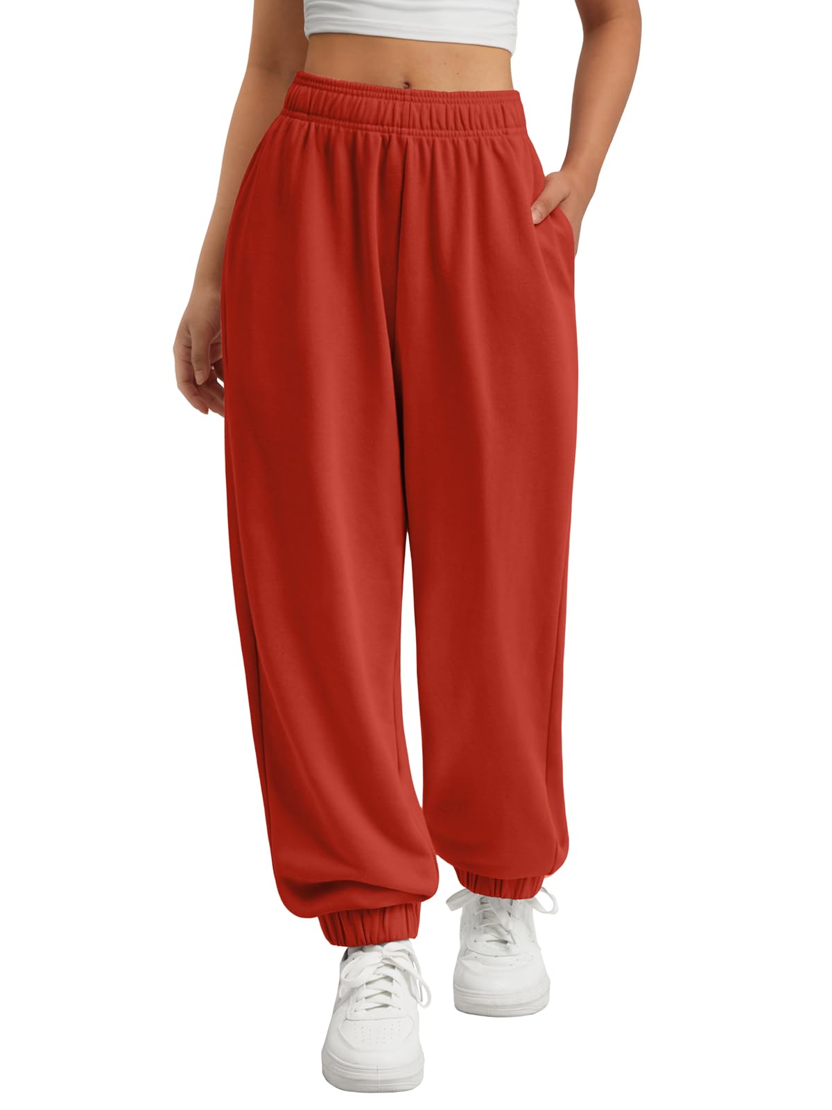 Women's High-Waisted Baggy Lounge Sweatpants