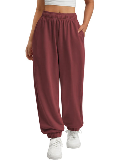 Women's High-Waisted Baggy Lounge Sweatpants