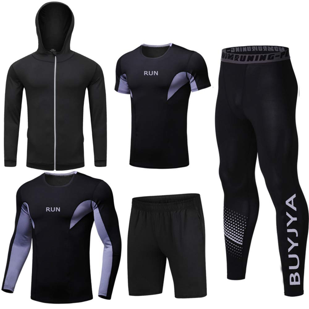 Men's Compression Training Set with Jacket & Pants
