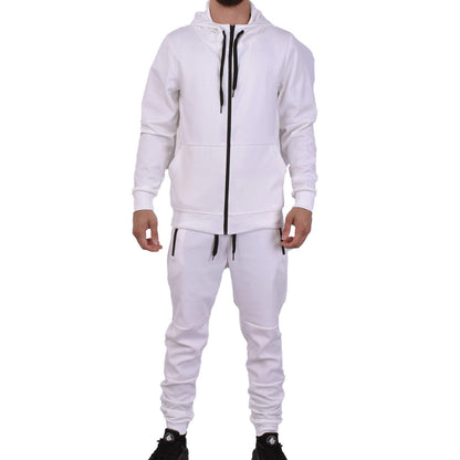 Men's Athletic Hoodie & Jogger Tracksuit Set