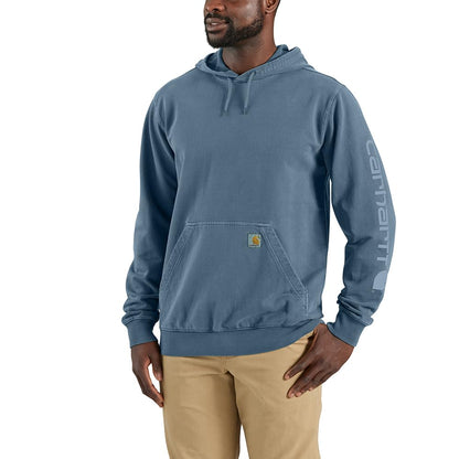 Men's Garment-Dyed Logo Crewneck Sweatshirt