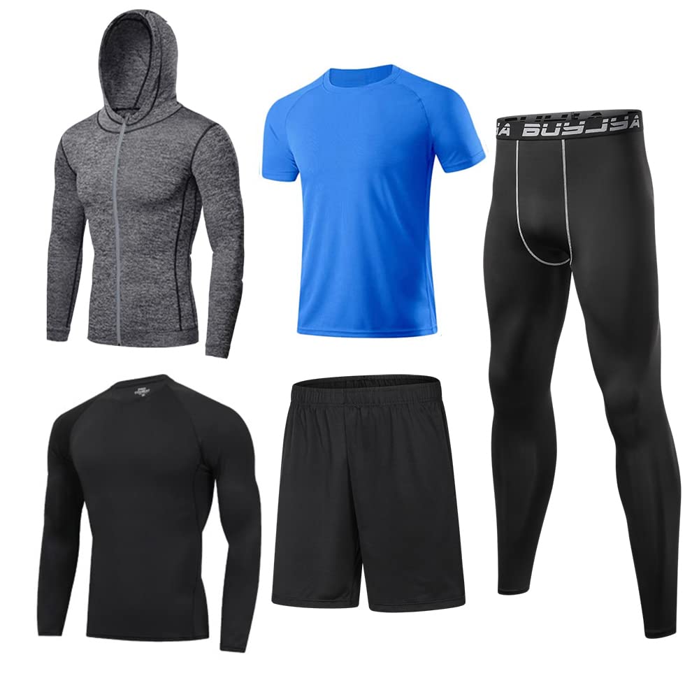 Men's Compression Training Set with Jacket & Pants