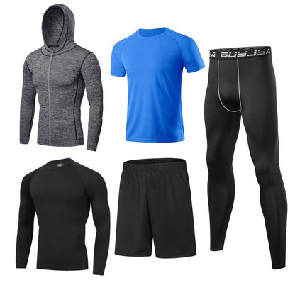 Men's Compression Training Set with Jacket & Pants