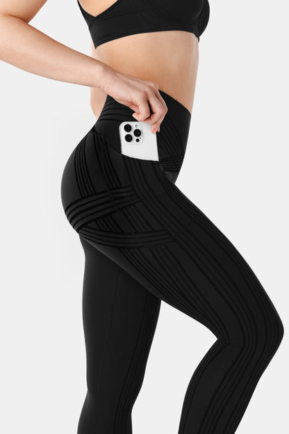 Women's High-Compression Full-Length Workout Leggings