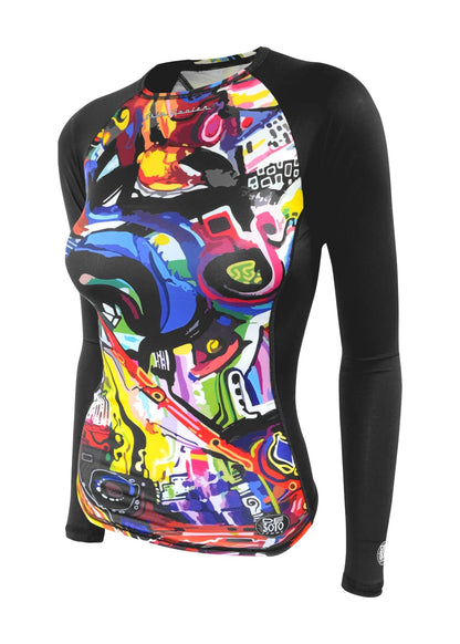 Women's UV-Protective Cooling Long Sleeve Training Top