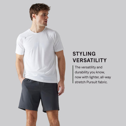 Men's 7-Inch Stretch Training Shorts with Liner